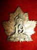 19B - 19th Battalion (Toronto) Cap Badge, Reiche Maker